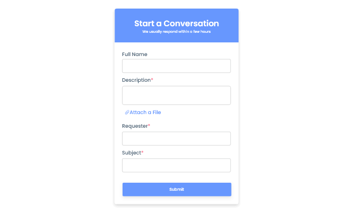 Help-Widget-Quick-Forms